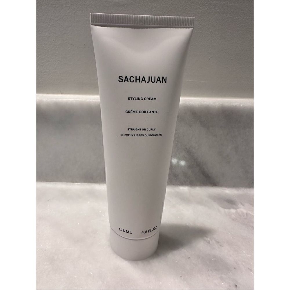 NWT Sachajuan Straight Or Curly White Styling Hair Cream 4.2fl oz